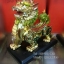 ปี่เซี๊ยะคู่ สีทองคำ ไซส์ 7 นิ้ว
