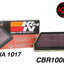 กรองอากาศ K&N HONDA CBR1000RR (17-19) HA 1017