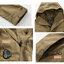 แจ็คเก็ตกันลม กันน้ำ Windbreaker Jacket สีน้ำตาล Tan รหัส JK002