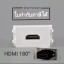 หน้ากาก HDMI ตรง รุ่น HDMI180