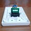 Wall plate XLR / RCA(Panasonic) (ขาว/ดำ)
