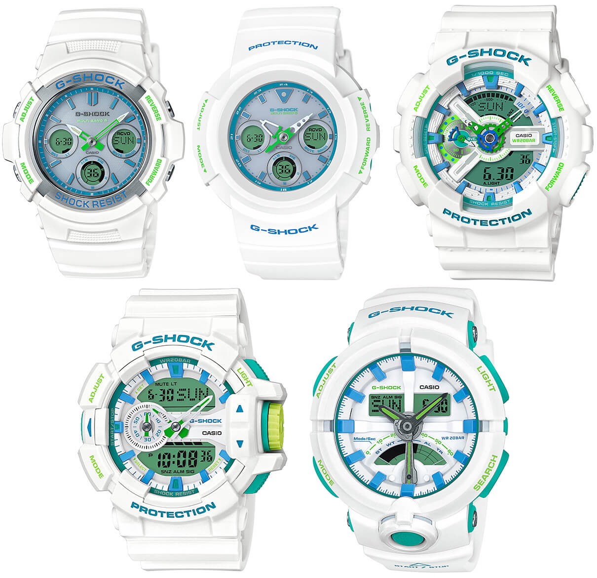 Casio G-Shock Special Color Models รุ่น GA-400WG-7A - นาฬิกา