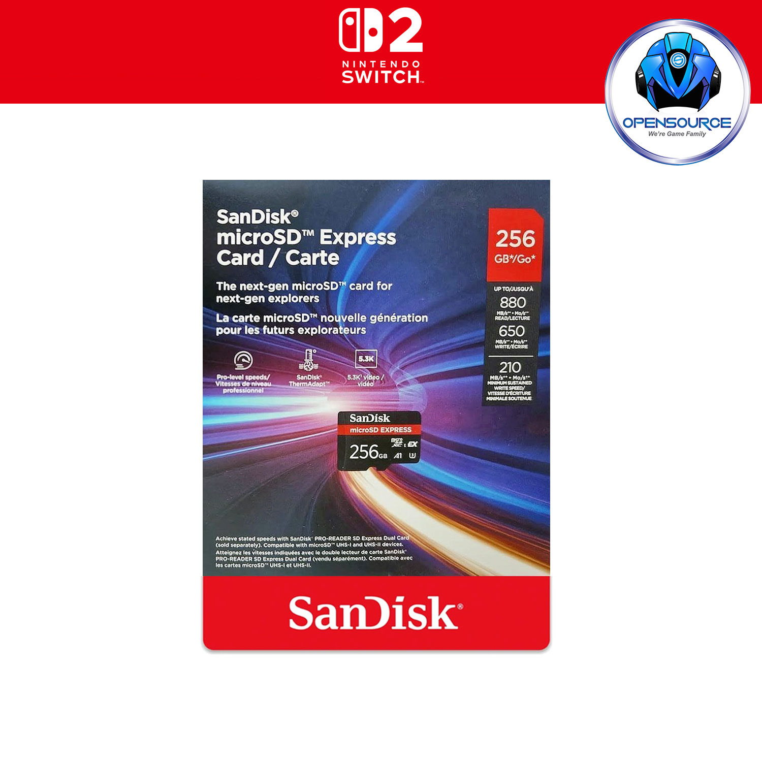 SanDisk - 新品 SanDisk Switch2 microSD Express 256GB 71UMaXSyUtL._UF350,350_QL80_.jpg
