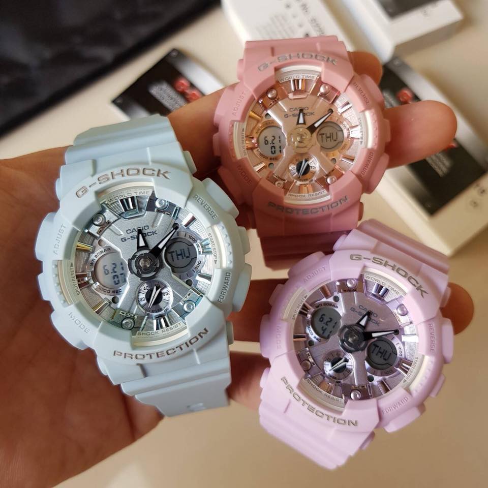 Casio G-SHOCK S series รุ่น GMA-S120DP-6A - นาฬิกา Casio ของแท้